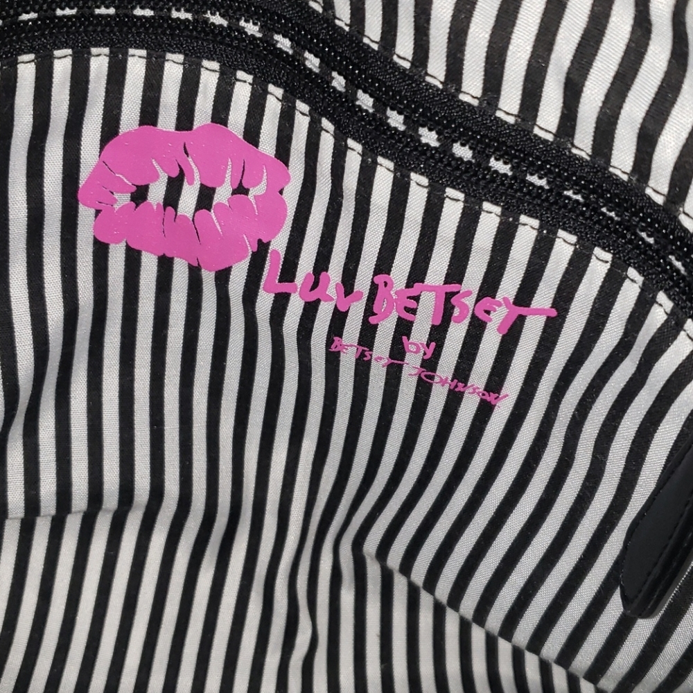 SOLD☆LUV BETSEY JOHNSON velvet satchel - Picture 8 of 8